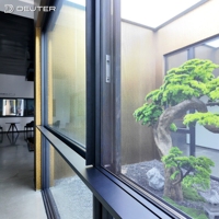 Ventana Corredera Panorámica de Aluminio con Aislamiento Térmico y Doble Acristalamiento Acústico para Proyectos Residenciales y Renovaciones, Directo de Fábrica
