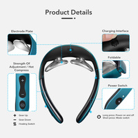 Offre Spéciale : Masseur Électrique Portable Intelligent et Réglable pour le Dos et la Nuque avec Chaleur