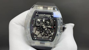2026 Model 3501 <b>Black</b> Crystal case Top-quality Luxury Tourbillon Automatic Mechanical <b>Watch</b> for Men - Product Image 2