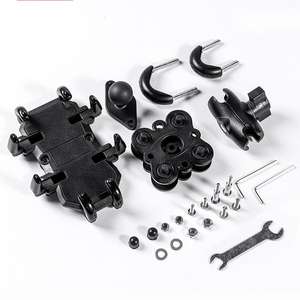 Soporte de Aluminio para Teléfono Móvil de Motocicleta a Prueba de Golpes con 8 Ganchos y Carga USB - Product Image 4