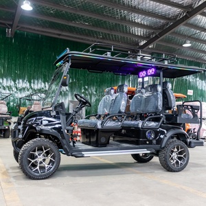 Carrito de <span class=keywords><strong>Golf</strong></span> Eléctrico Utilitario de 6 Pasajeros para Uso en Resorts y Propiedades con <span class=keywords><strong>Precio</strong></span> de Mayoreo - Product Image 1