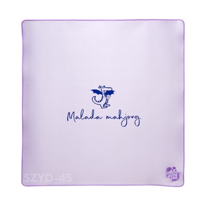 Tappetino Personalizzato Ricamato per Mahjong, Monocolore con Monogramma, per Giocare a Mahjong - Product Image 3