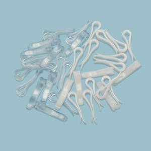 Clips de Plástico Reciclado Ecológicos de Alta Calidad en Forma de R para Camisas/Colgantes, 2000 Piezas/Bolsa, para Accesorios de Ropa - Product Image 1