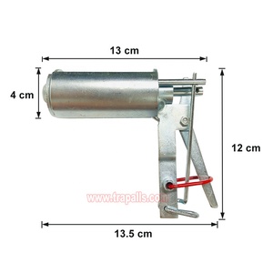 Ngoài trời tự động chụp thiết bị kim loại mạ kẽm rắn thân thiện với môi Chuột Repeller gopher nốt ruồi Catcher Vole Trap - Product Image 3