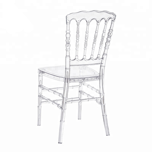 Haute qualité milieu du siècle <span class=keywords><strong>Victoria</strong></span> moderne sans bras fête de mariage en plastique cristal Transparent clair <span class=keywords><strong>chaise</strong></span> pour <span class=keywords><strong>chaise</strong></span> d'événement - Product Image 5