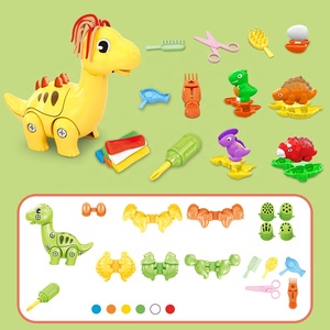 Máquina 2 en 1 para Hacer Slime y Arcilla de Colores con Modo Dinosaurio, Juguete de Arcilla Ligera para Montar <span class=keywords><strong>Dinosaurios</strong></span> - Product Image 6
