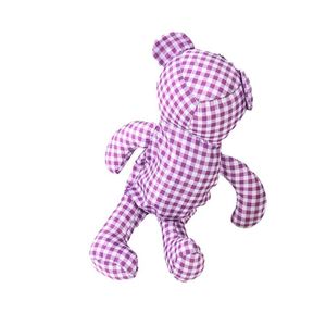 Design Wholesale Checkered Waterproof Fabric Bear Shopping <b>Foldable</b> Storage Tote <b>Bag</b> - Product Image 5