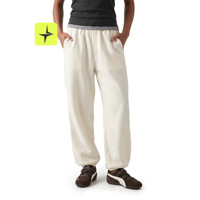 Pantalon de jogging en molleton Tai Le Star Sports à taille mi-haute, motif flamme, automne/hiver, coupe ample, décontracté, doublé en molleton