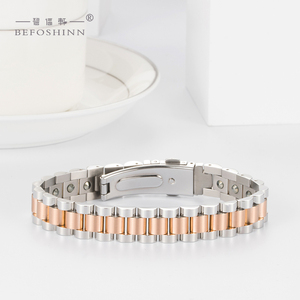 卸売ホットセール日本韓国99.999% ステンレス鋼ゲルマニア健康ブレスレット男性女性 - Product Image 3
