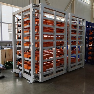 Support de rangement à tiroir électrique à 5 couches Plaque d'acier lourde Carton de protection contre la corrosion en tôle plate à plusieurs niveaux pour l'empilage - Product Image 6