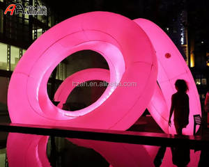 <span class=keywords><strong>Jeu</strong></span> interactif personnalisé rose LED lumière gonflable anneau lancer <span class=keywords><strong>Hula</strong></span> Hola <span class=keywords><strong>Hoop</strong></span> - Product Image 4