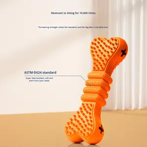 Jouet d'os de pointe doux à mâcher écologique populaire durable incassable pour <span class=keywords><strong>les</strong></span> <span class=keywords><strong>chiens</strong></span> de taille moyenne pour le nettoyage des dents jouet pour animaux de compagnie - Product Image 5