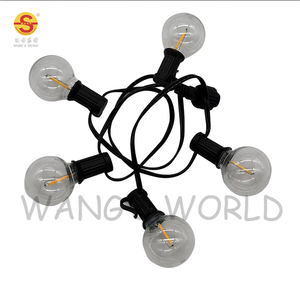 Waterproof LED <strong>Globe</strong> Ball <strong>String</strong> <strong>Light</strong> for Outdoor Home Decor IP44 Rated for Christmas Holiday - Product Image 4