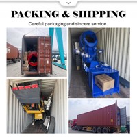 Camion malaxeur à béton autochargeur YIRUI JBC-40C, haute efficacité, puissance 91 kW, moteur YUCHAI 4108 turbocompressé, 9700 kg, pompe 1 an de garantie