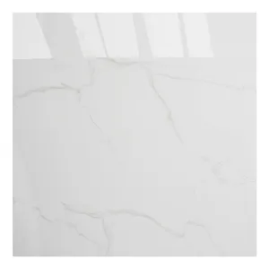 Nafuna 圧電大理石窓枠ローズ純粋な白の床のタイル