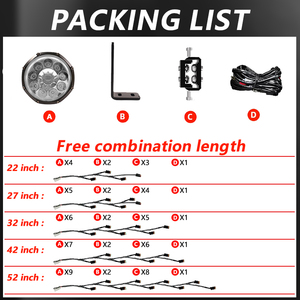 42 <span class=keywords><strong>in</strong></span> Super <span class=keywords><strong>Bright</strong></span> IP67K 1200M 4x4 Barras de luz empalmadas Off Road superbrightleds Can Am X3 Maverick Modular Linkable Led Light <span class=keywords><strong>Bar</strong></span> - Product Image 5