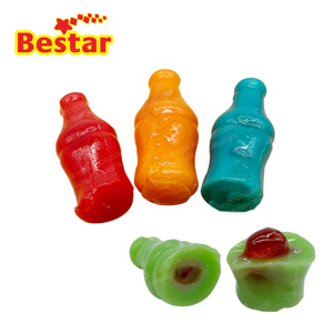 Botella <span class=keywords><strong>de</strong></span> <span class=keywords><strong>Soda</strong></span> con gomitas, varios colores, gomitas con salsa, bola personalizada, caramelo <span class=keywords><strong>de</strong></span> goma en frasco - Product Image 2