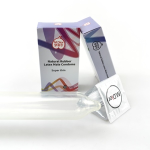 Transparentes <span class=keywords><strong>extra</strong></span> sicheres männliches Kondom mit gepunktetem Design Latex Sexspielzeug <span class=keywords><strong>Pleasure</strong></span> Spike Kondome - Product Image 5