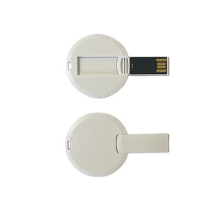Memoria USB Redonda de Plástico, 1, 4, 8, 16 GB, <span class=keywords><strong>2</strong></span>.0, Impresión a Todo Color Gratis, Venta al Por Mayor, Regalo - Product Image 2