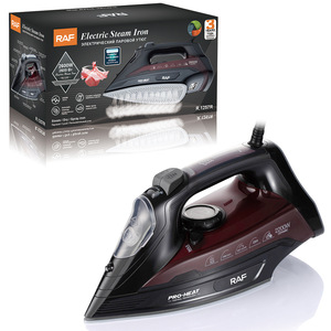 Plancha de Vapor Eléctrica Ajustable de 3000w, Plancha Portátil con Suela de Cerámica Antiadherente para Ropa con Vapor de Impacto - Product Image 6