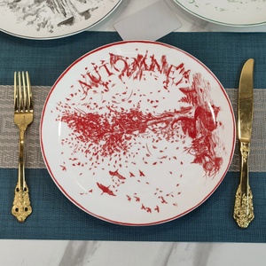 Hot Sale Four Seasons Exquisite Plate <b>Set</b> Ceramic <b>Dinner</b> <b>Set</b> - Product Image 6