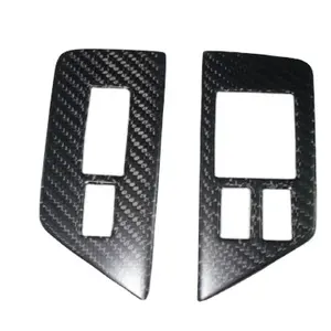 FOR R35 GTR Carbon Fiber interiors Mirror Inner Panel Triangle