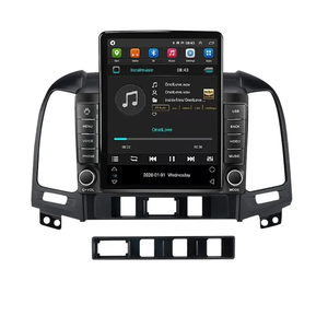 Tesla Phong Cách Cho Hyundai Santa Fe 2006 2012 Tự Động Đài Phát Thanh Carplay Dsp Bt Xe Stereo Rds 4G Âm Thanh Xe Hơi Hệ Thống Tự Động Thiết Bị Điện Tử - Product Image 3