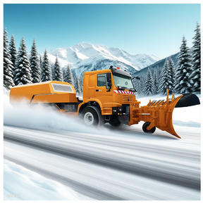 Chasse-neige de qualité industrielle, véhicules de déneigement tout-terrain adaptés au déneigement à grande échelle, aux rues, aux aéroports - Product Image 2