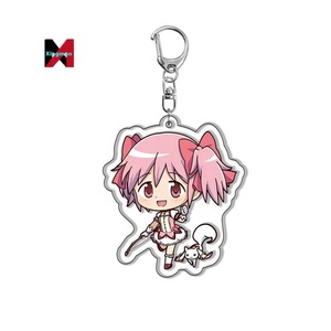 พวงกุญแจอะคริลิคมาโดกะ มาจิก้า พร้อมมาโดกะ คานาเมะ และ โฮมุระ อากิเมะ ของตกแต่งน่ารักแบบ DIY อนิเมะ - Product Image 3