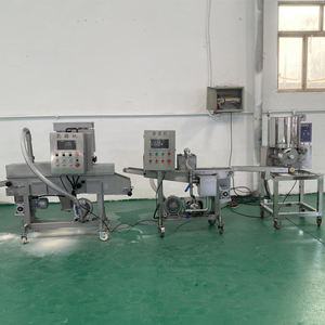 Ligne automatique de panure de pâte à frire Machine de production d'enrobage de croquette de <span class=keywords><strong>viande</strong></span> en acier inoxydable 304 - Product Image 5