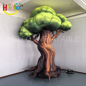 Albero Gonfiabile Gigante con Luci LED e <span class=keywords><strong>Funghi</strong></span> per Decorazioni Esterne - Product Image 1