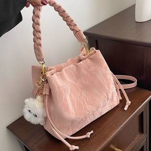 Sac Seau Rose Haut de Gamme 2026 pour Femme – Nouveau Sac Bandoulière Polyvalent et Sac à Main - Product Image 2