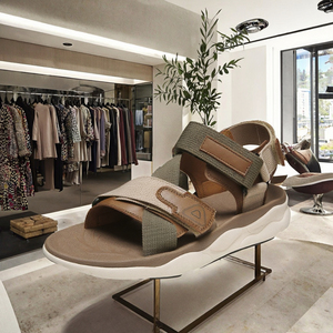 2025 Aliexpress produits chauds haute qualité Designer marque hommes sport randonnée sandales derniers modèles léopard ouvert bas prix - Product Image 3