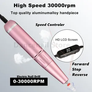 USB Nail <b>Drill</b> Portable Electric Machine for Acrylic Nails Professional Home Salon Polishing Manicure Remove Dremel Buffer - Product Image 2