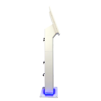 Kiosque personnalisable KIO2151 avec imprimante de reçus intégrée, écran 21,5 pouces, terminal de point de vente, design moderne élégant, refroidissement sans ventilateur
