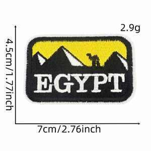 Parches Bordados con Símbolos de Lugares Emblemáticos de la Ciudad, Estilo Vintage, para Planchar - Product Image 5