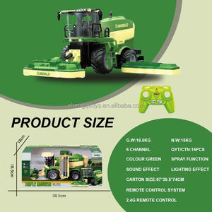 LK Toys Tracteur <span class=keywords><strong>RC</strong></span> Voiture de Ferme Échelle 1/24 2.4G 6 Canaux Télécommandé Vert Chargeur Lumineux Inclus Prêt à l'emploi - Product Image 2