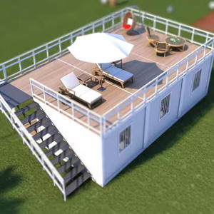 Maison mobile conteneurisée en acier à assemblage simple, pour bureau ou appartement, maison modulaire, villas modulaires EU IT AU NO - Product Image 4