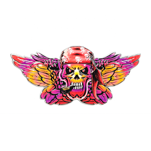 Imán de Resina para Refrigerador con Calavera Pirata, Recuerdo 3D de Jolly <span class=keywords><strong>Roger</strong></span> con Timón de Barco, Adhesivo para Refrigerador de Estilo Gótico - Product Image 5