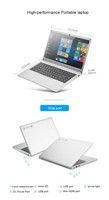 Tablette pc portable 14 pouces, ordinateur Quad core N4120, 8 go de ram, 128 go de rom, vente en gros, livraison depuis la chine