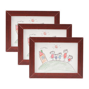 <span class=keywords><strong>Dibujos</strong></span> A4 <span class=keywords><strong>para</strong></span> niños Madera real magnética extraíble con marco de regalo de imagen de vidrio - Product Image 3