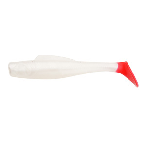 Señuelo de Pesca de Silicona Suave, Cola en T, Doble Color, 1 Pieza, 12 cm, Perca, Mandarín, <span class=keywords><strong>Zman</strong></span>, Flotante, Sin Anzuelos, Cola de Paleta, TPE, Señuelo Suave con Cola en T - Product Image 5