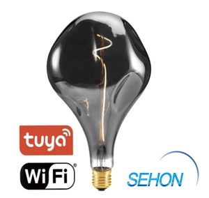 Dim Để Ấm A165 Cao Cấp Khổng Lồ Bóng Đèn Ba Mặt Dây Chuyền Tuya Wifi Thông Minh Ngoài Trời Treo <span class=keywords><strong>Filament</strong></span> Ánh Sáng <span class=keywords><strong>E27</strong></span> <span class=keywords><strong>4W</strong></span> - Product Image 2