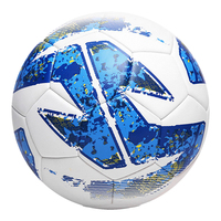 Ballon de football Aiju Series, sans couture, thermocollé, léger, écologique, taille 5, PU texturé de qualité supérieure, sports d'équipe, logo personnalisé