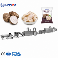 Complete productielijn voor gefrituurde taro chips voor snackfabrieken