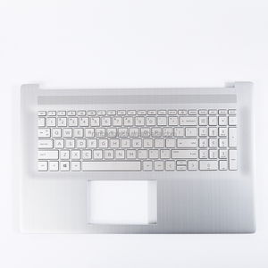 สำหรับแล็ปท็อป HP 17 CN CP สีเงิน M50456-001 ชิ้นส่วนคอมพิวเตอร์เคสบนพร้อมคีย์บอร์ดเรืองแสง - Product Image 1