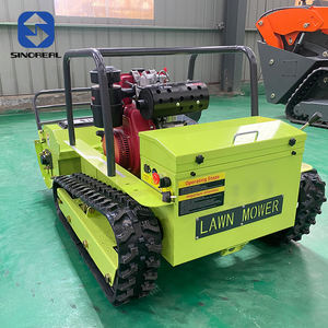 クローラー搭載型ヘビーデューティーRCブラシモア 15馬力エンジン プロ仕様マルチングシステム 1年保証 PLCコア 1000mm刈幅 - Product Image 2