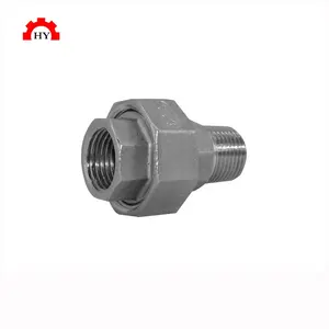 Wholesale 1/2 inch size universal equal female hexagonal pipe fitting joint connector joint