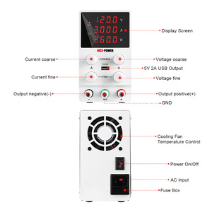 NICE-<span class=keywords><strong>POWER</strong></span> SPS1203 Trắng 120V 3A Công Suất Cao Cho Hệ Thống Trường Học Bộ Kết Nối Biến Đổi Bộ Nguồn Dc Được Điều Chỉnh - Product Image 4