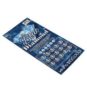 Aanpassen Afdrukken Scratch Off Loterij Tickets Pack Van Winnende Krasloten Prank Gift